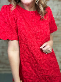 Kandy Jacquard Dress