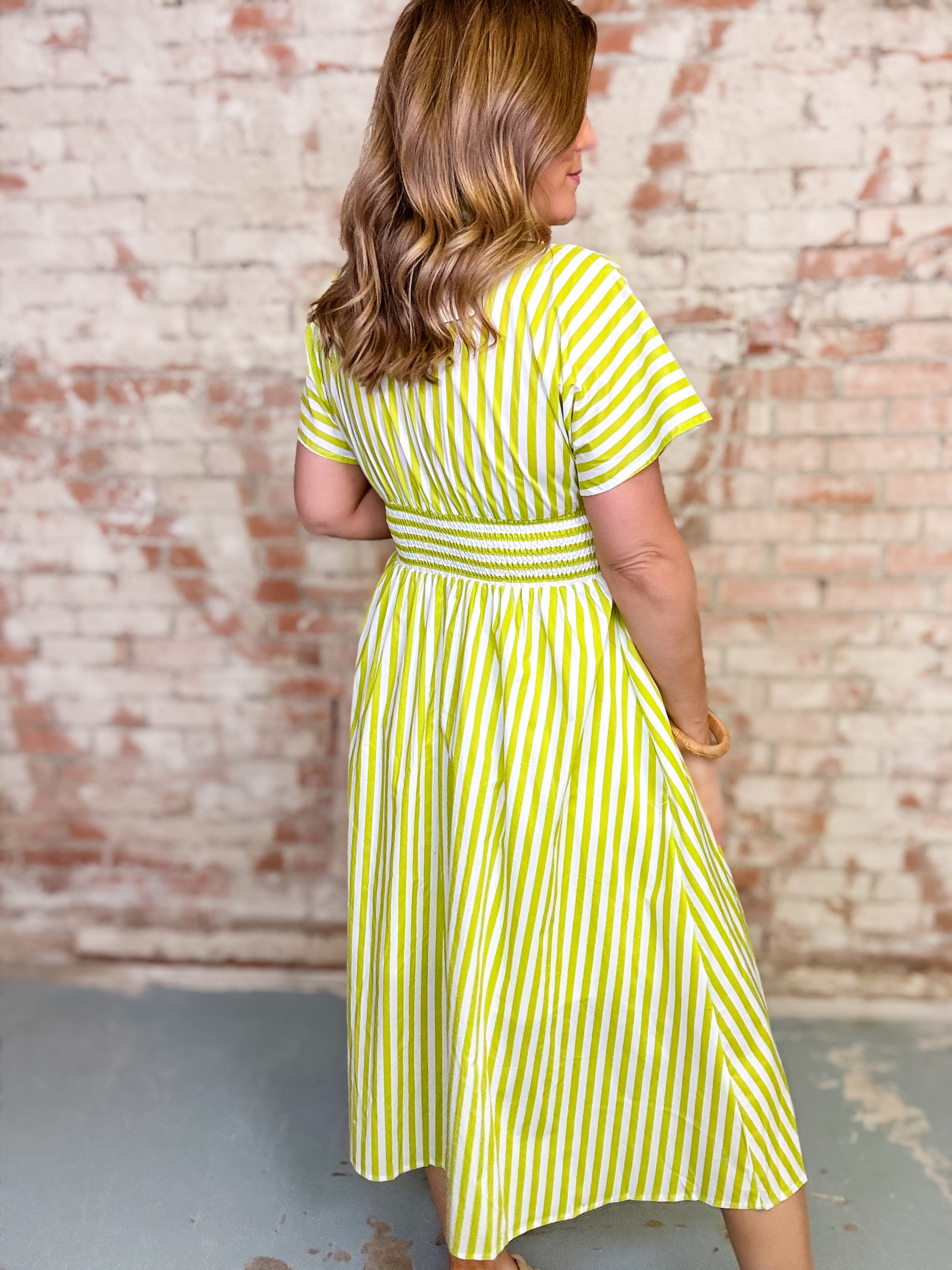 Nelani Stripe Dress