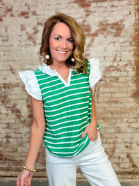 Aila Striped Top