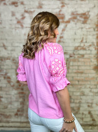 THML Vivian Embroidered Top
