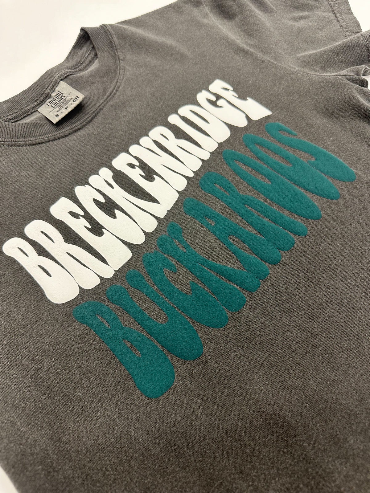 Breckenridge Buckaroos Charcoal Tee