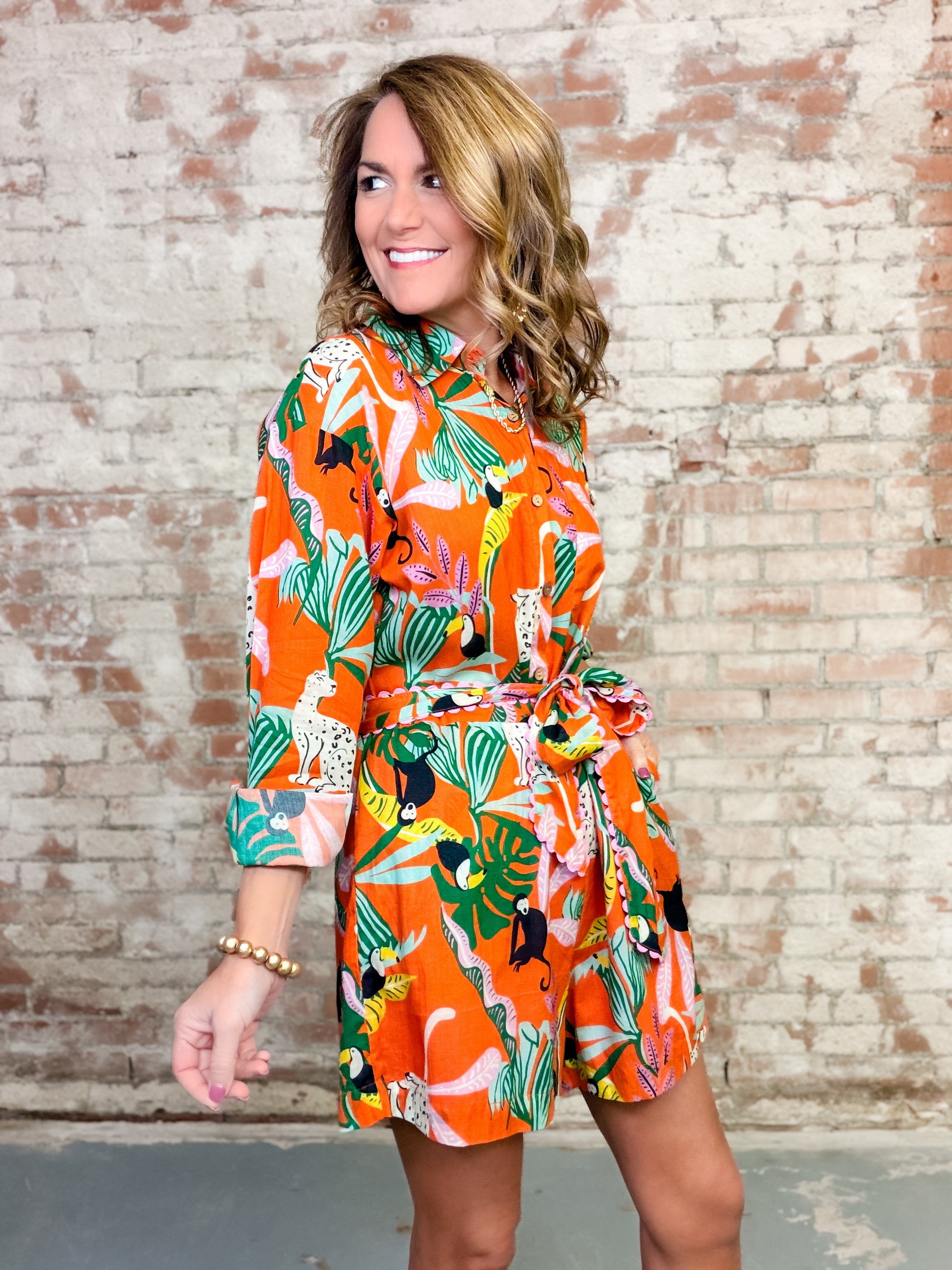 Ivy Jane Zola Tropical Romper