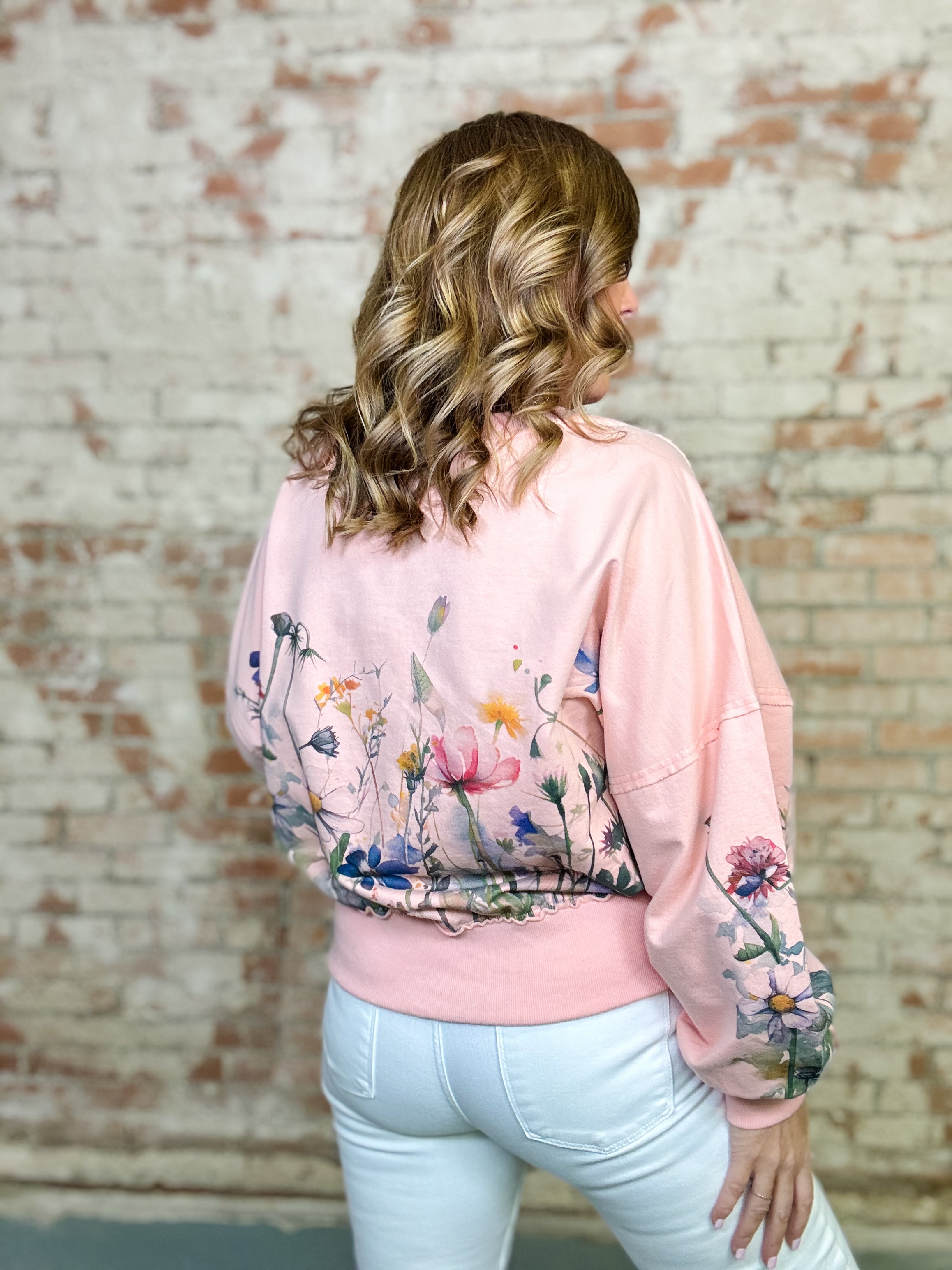 Ingrid Floral Pullover