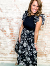 Tenille Ruffle Sleeve Dress - FINAL SALE