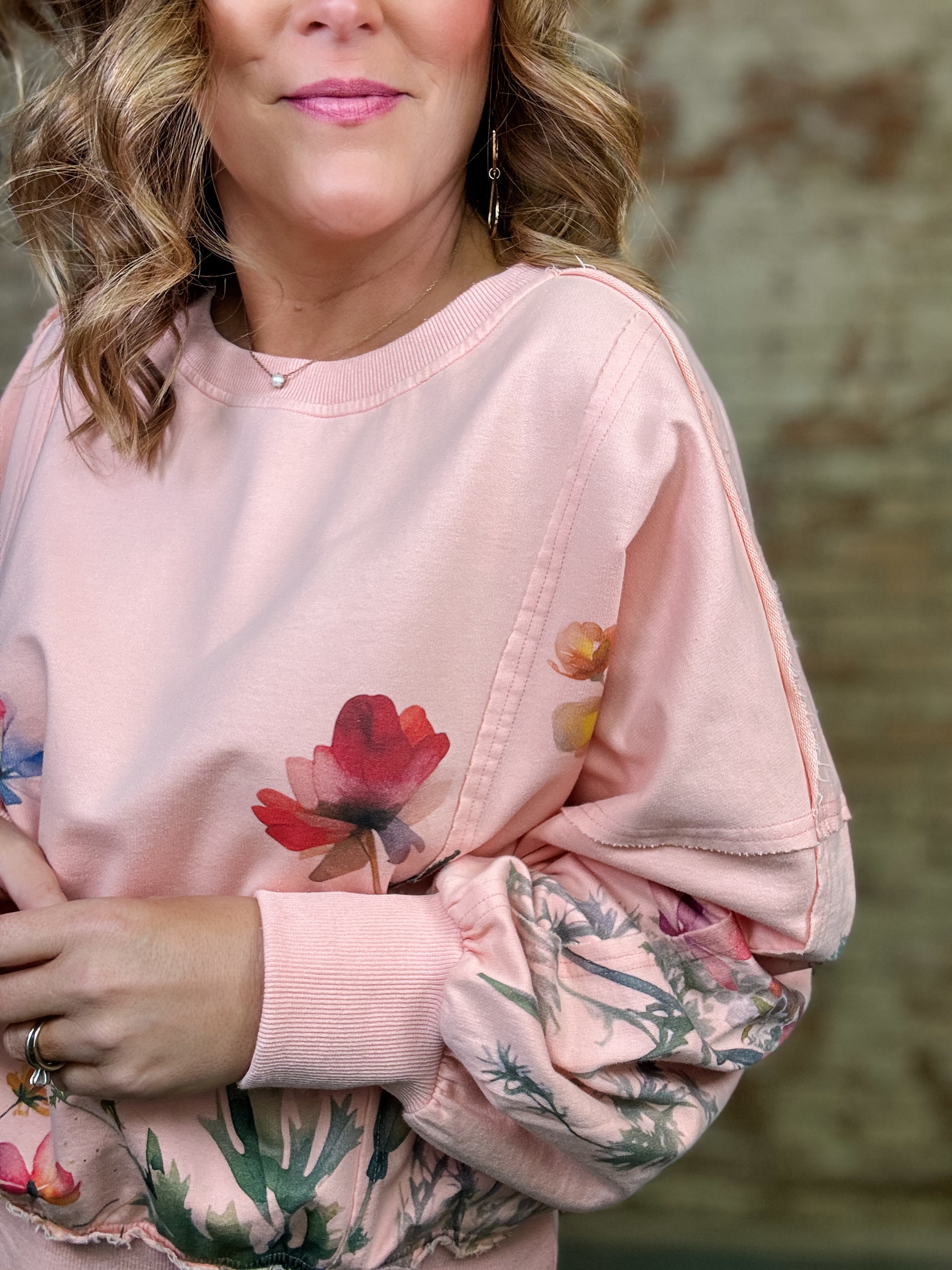 Ingrid Floral Pullover