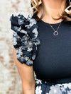 Tenille Ruffle Sleeve Dress - FINAL SALE