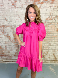 Abbott Mock Neck Dress