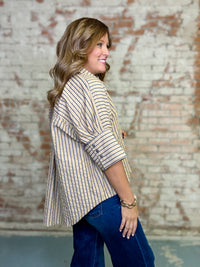 Mickie Button Down Top
