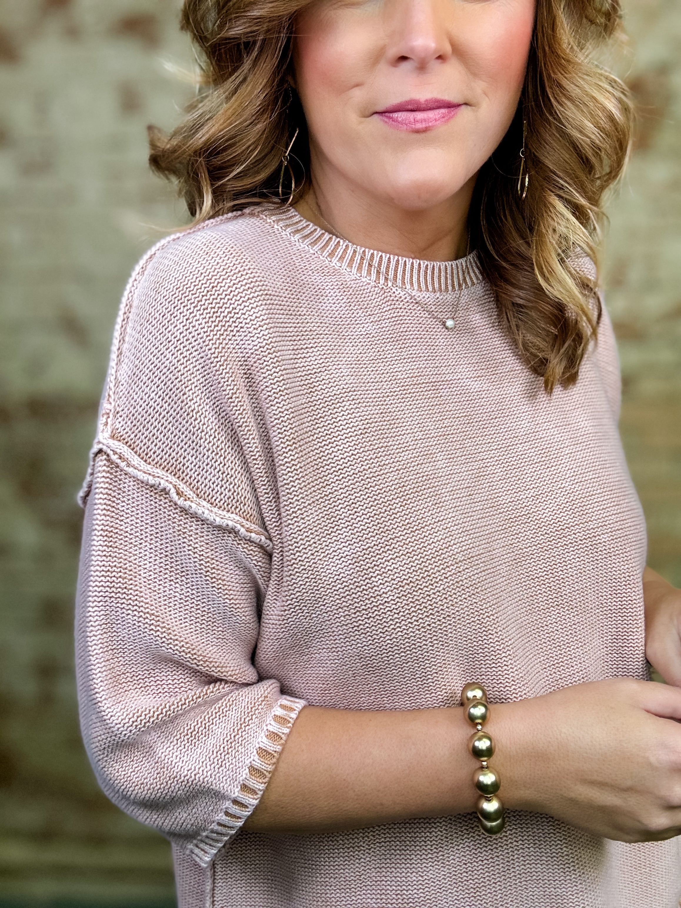 Roman Knitted Sweater Top