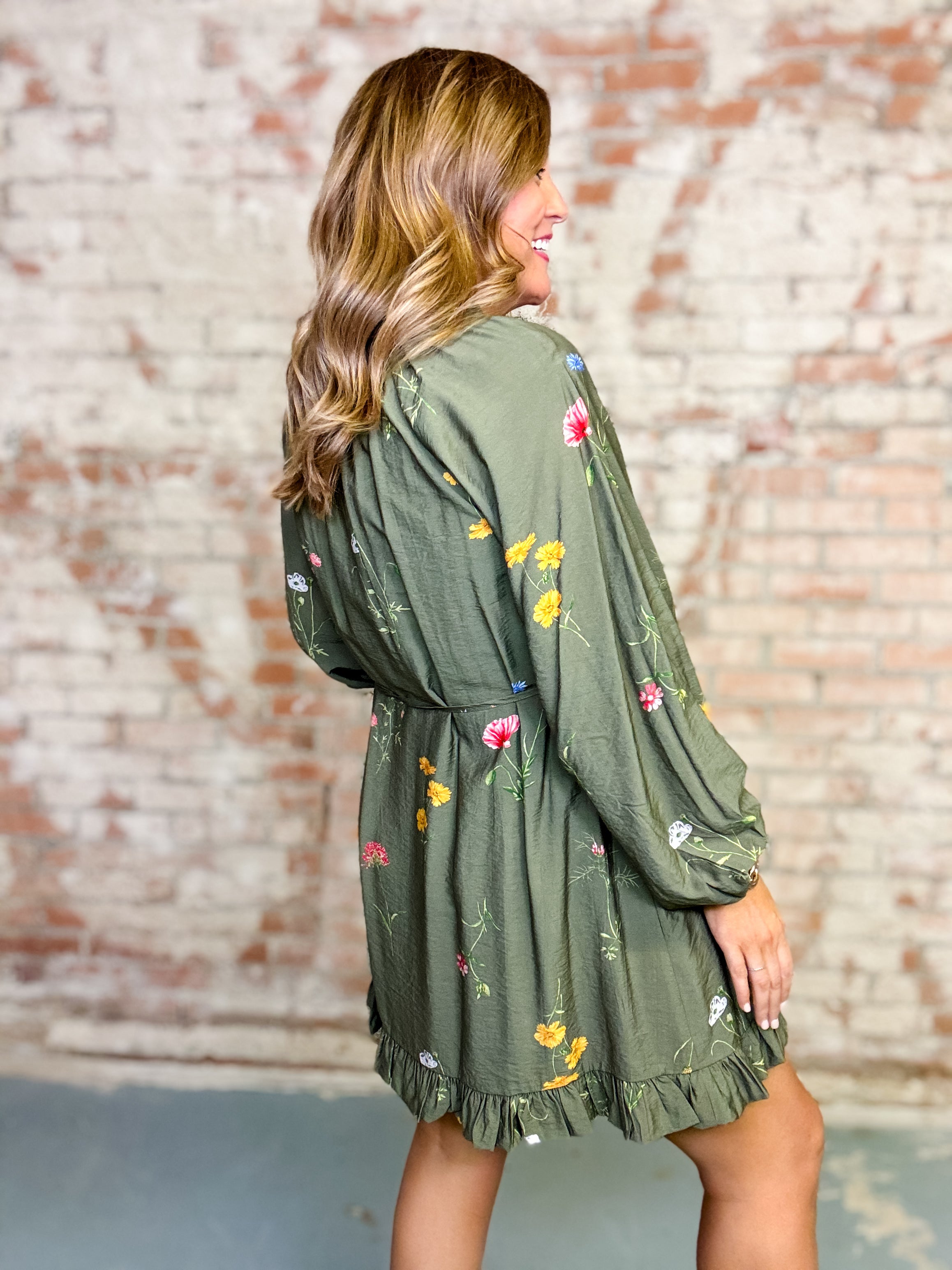 Kim Floral Print Dress