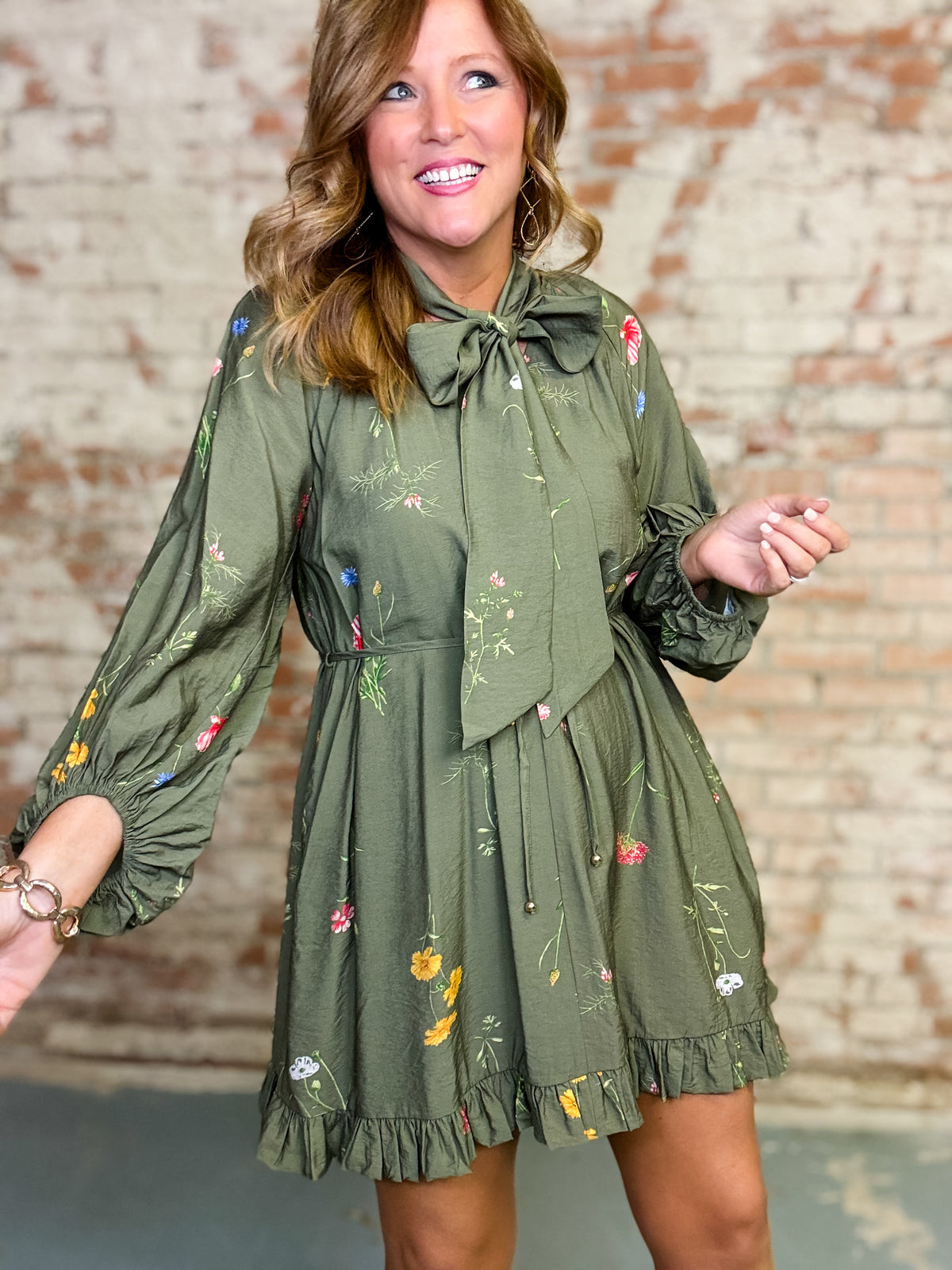 Kim Floral Print Dress