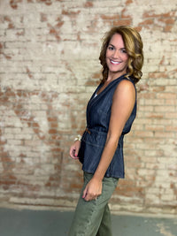 THML Memphis Belted Top