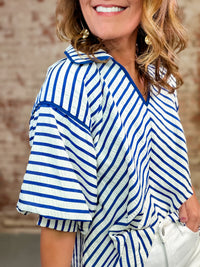 Tansy Chevron Stripe Top