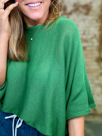 LuAnne Boat Neck Sweater Top