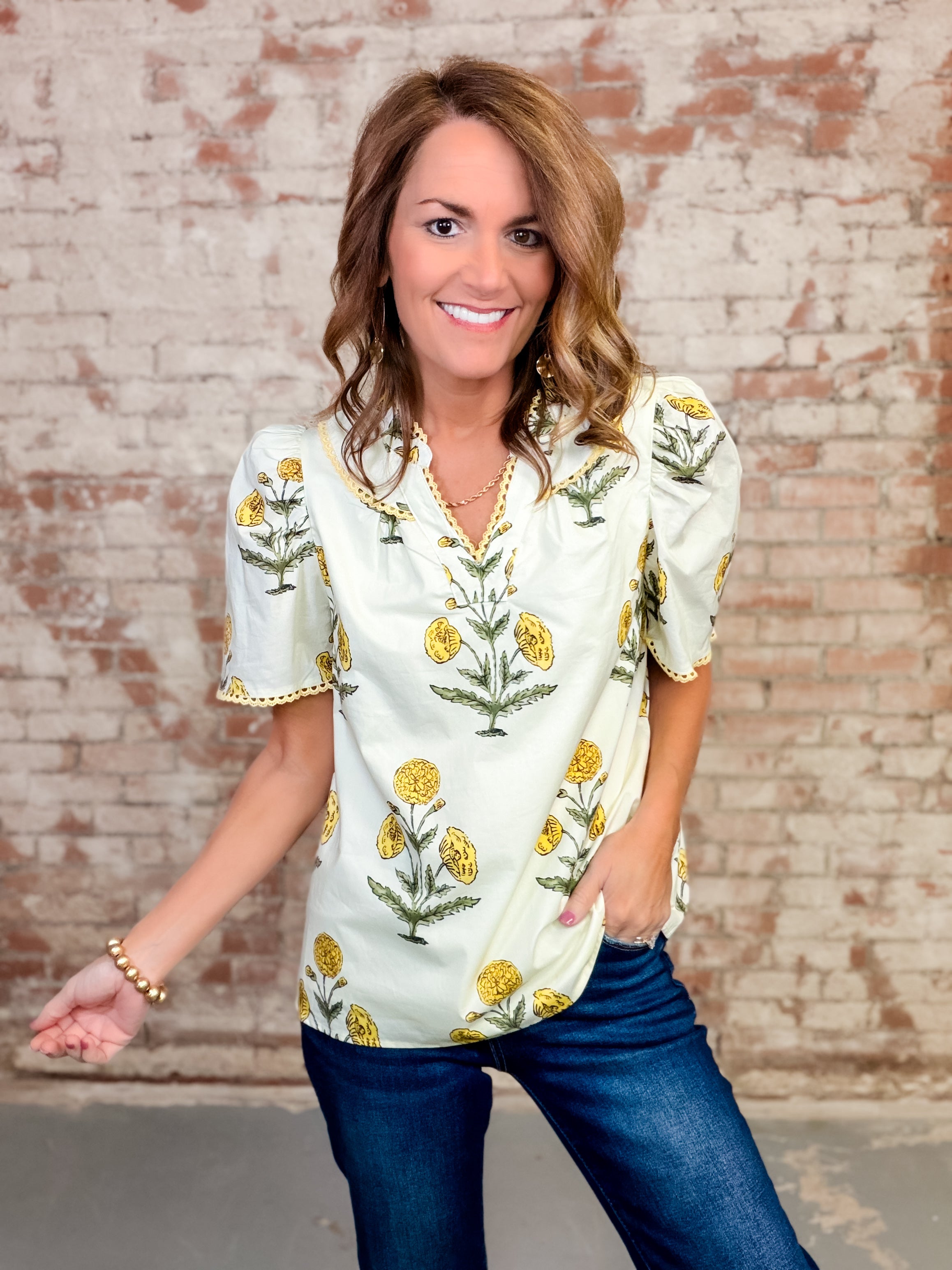Braxton Floral Top