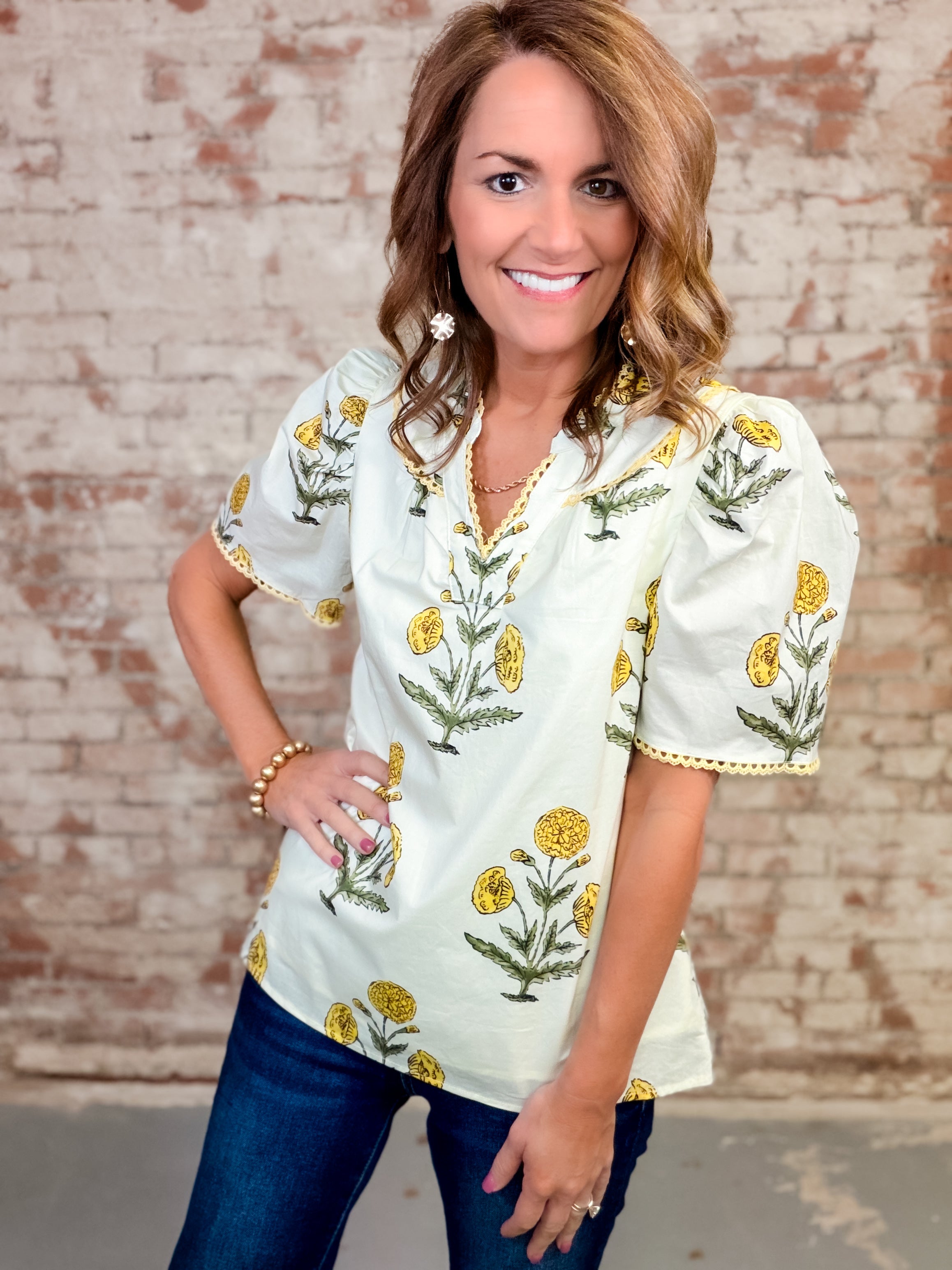 Braxton Floral Top