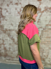 Brixley Color Block Top