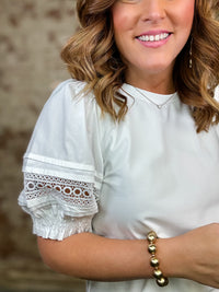 Deborah Puff Sleeve Top