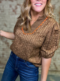 Susana Textured Top