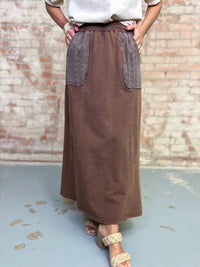 Shirley Mineral Washed Skirt