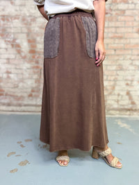 Shirley Mineral Washed Skirt