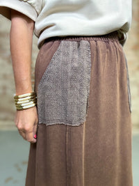 Shirley Mineral Washed Skirt