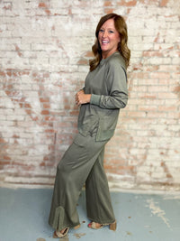 Kendra Crochet Pant Set