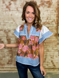 THML Lucas Floral Top