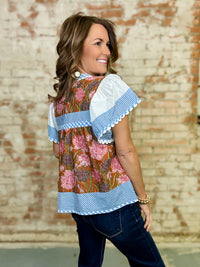 THML Lucas Floral Top