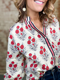 THML Jordyn Floral Top