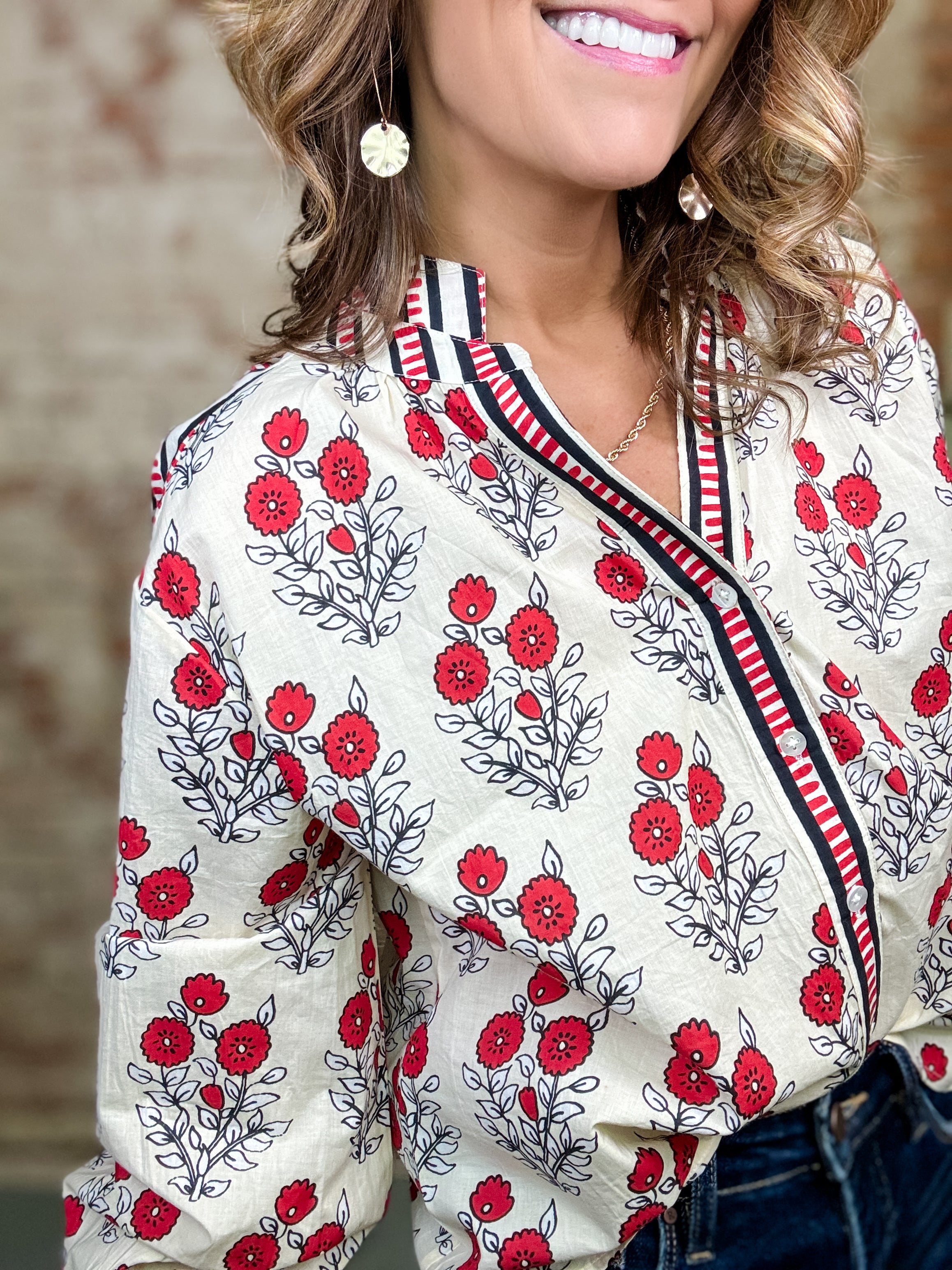 THML Jordyn Floral Top