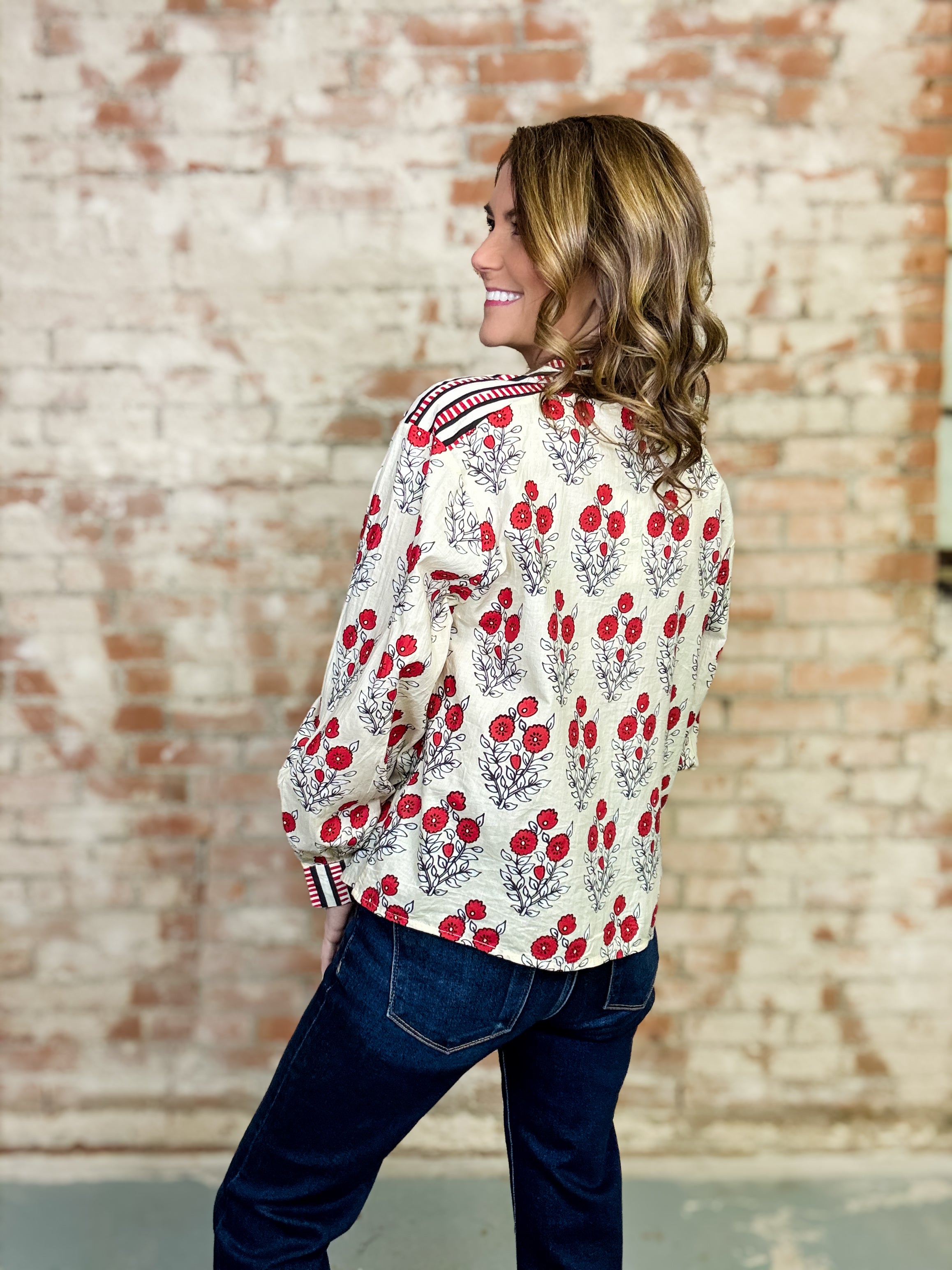 THML Jordyn Floral Top