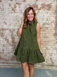 Dedee Polka Dot Dress