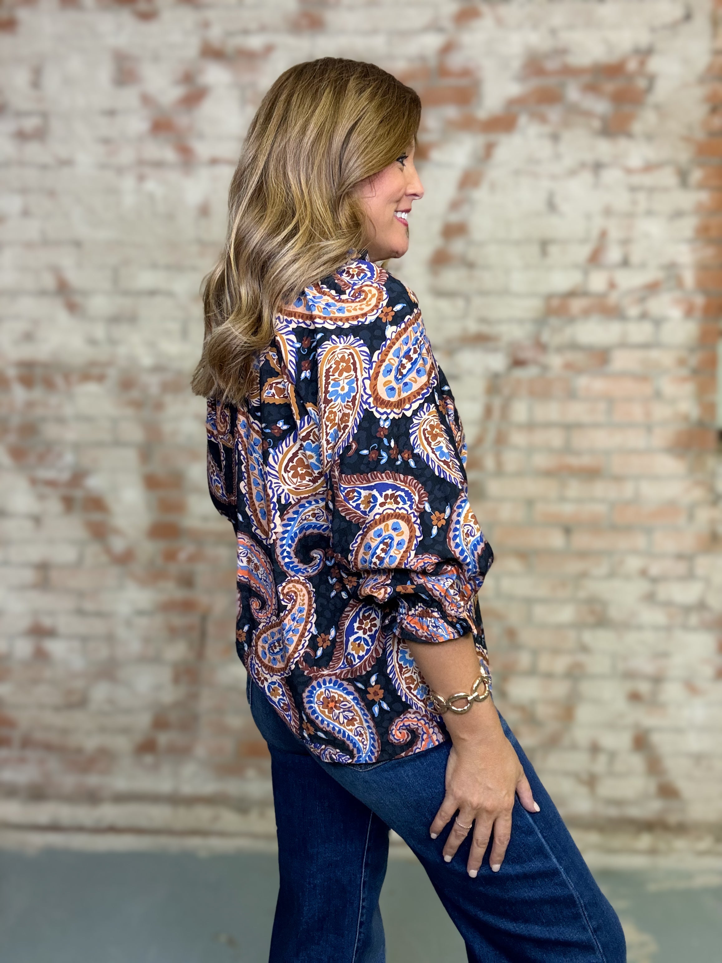 Jerika Paisley Top