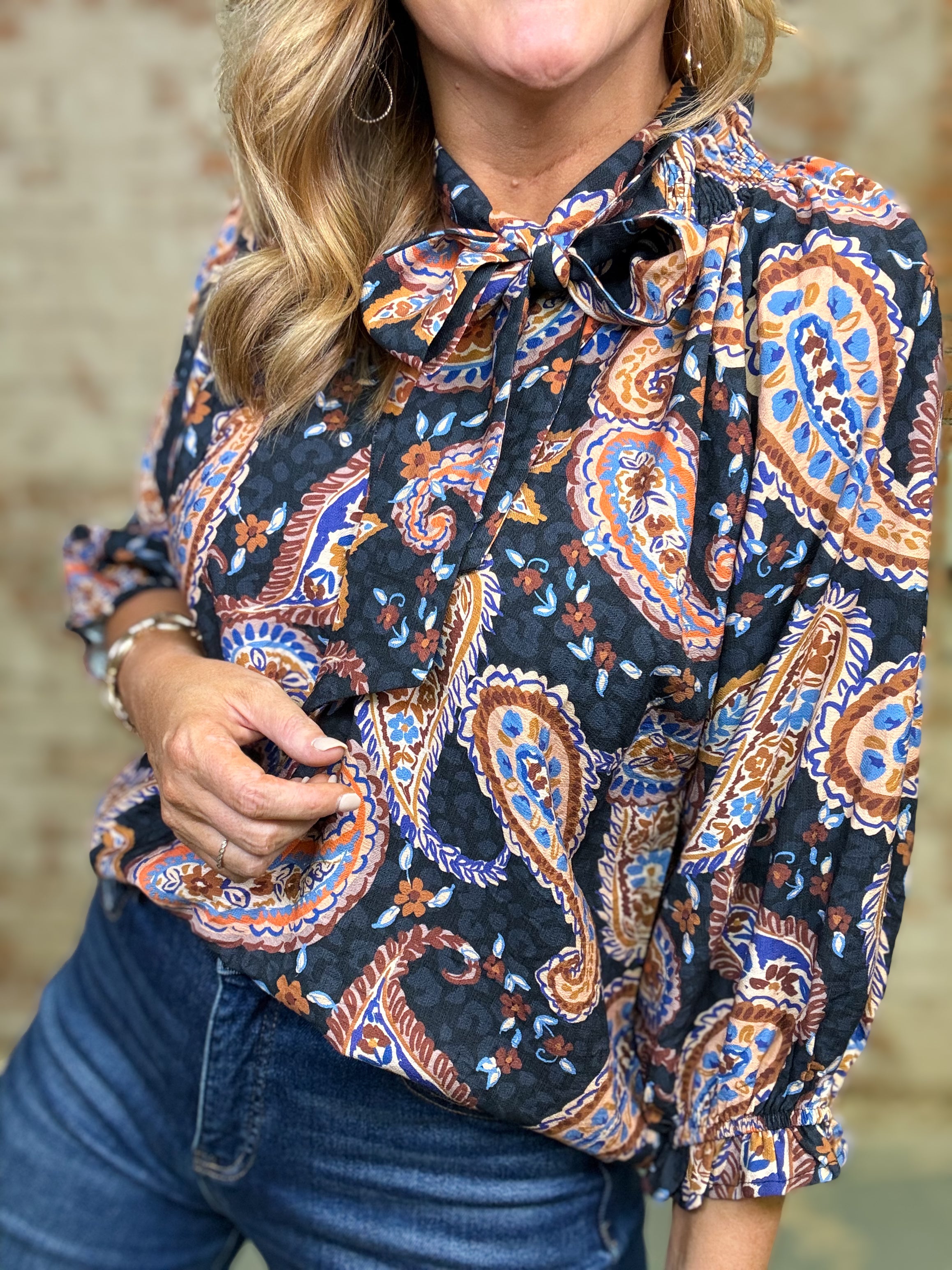 Jerika Paisley Top