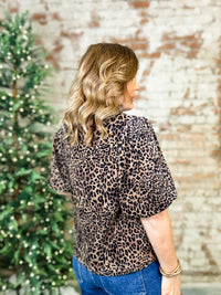 THML Pembrook Cheetah Top