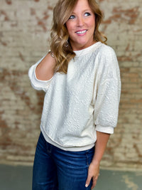 Emryn Jacquard Top