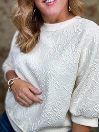 Emryn Jacquard Top
