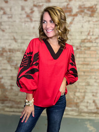 Patricia Applique Top