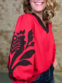 Patricia Applique Top