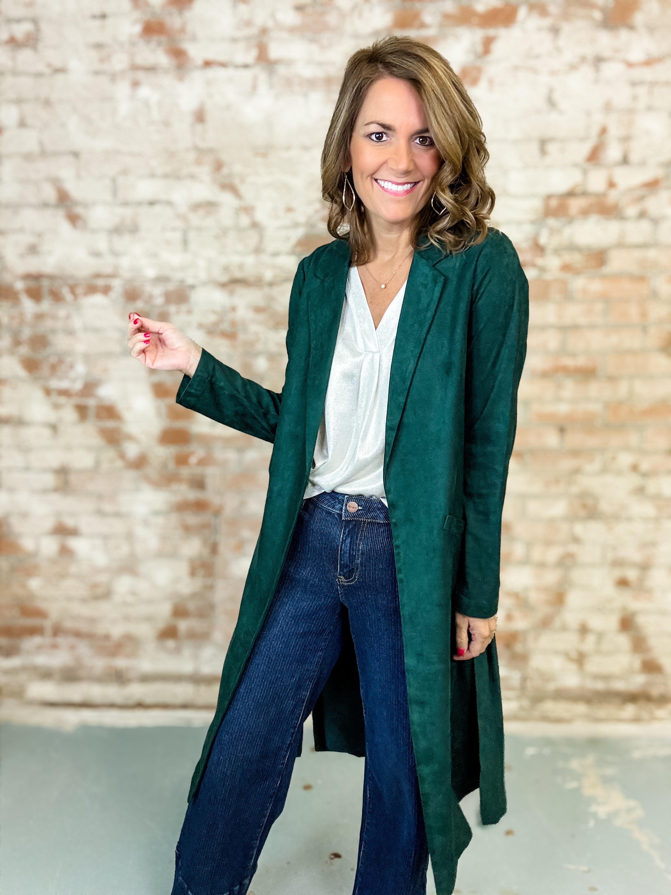 Hunter Suede Duster