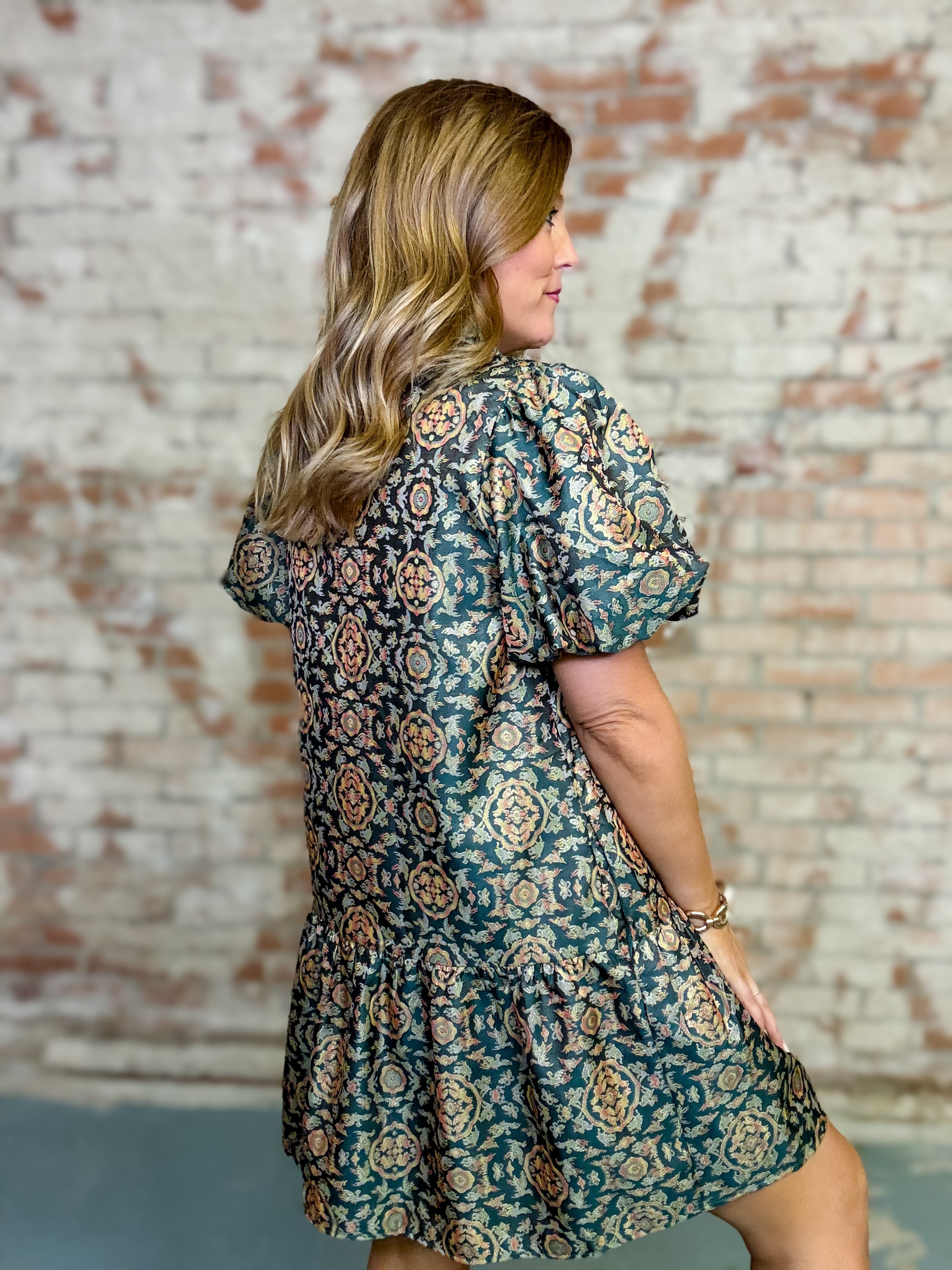Darbi Jacquard Dress