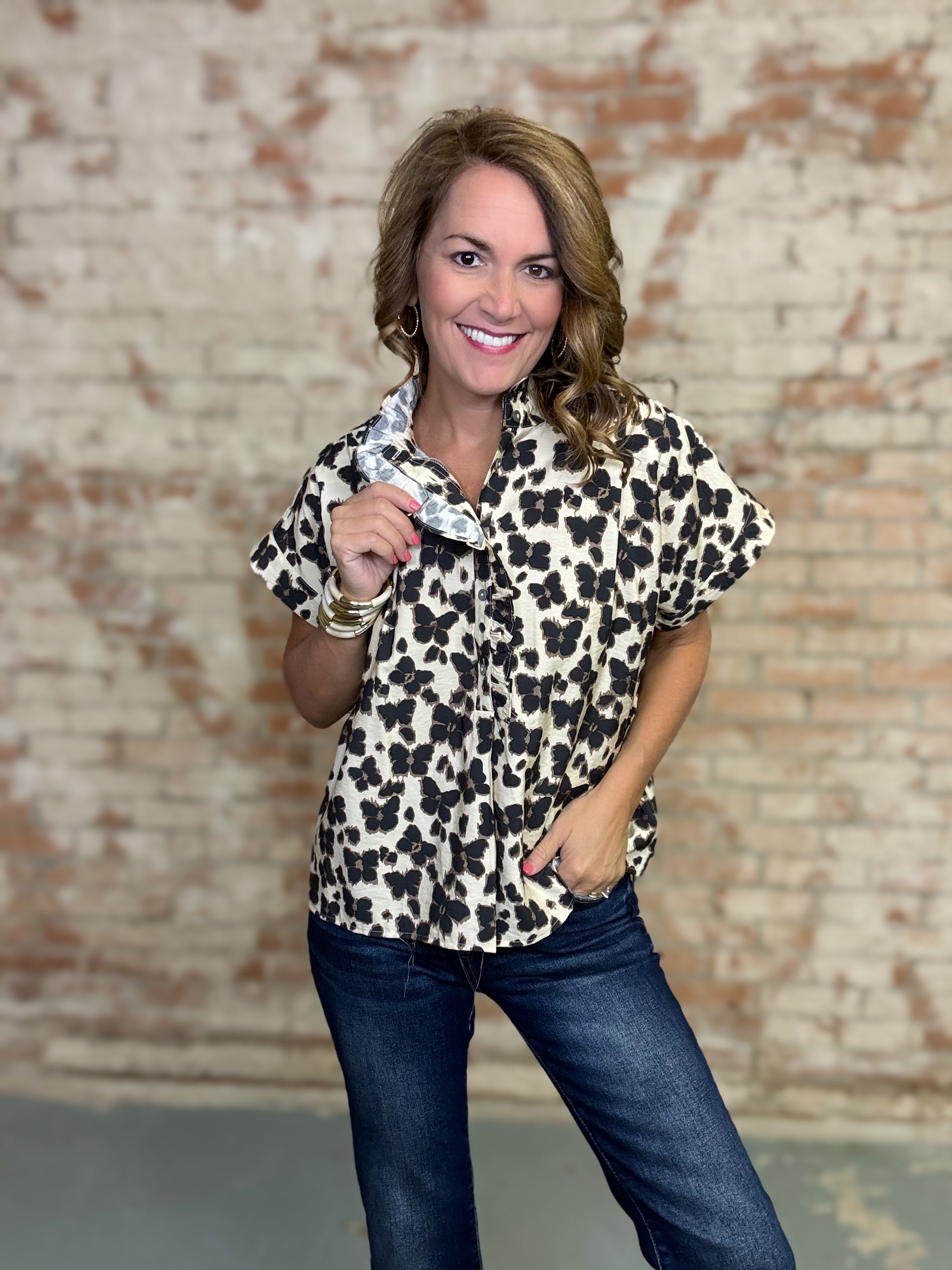 Morganna Floral Top