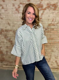 Ruthanne Button Down Top