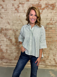 Ruthanne Button Down Top