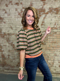 Kelly Stripe Sweater Top