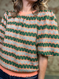 Kelly Stripe Sweater Top