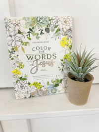 Color the Words of Jesus Coloring Book