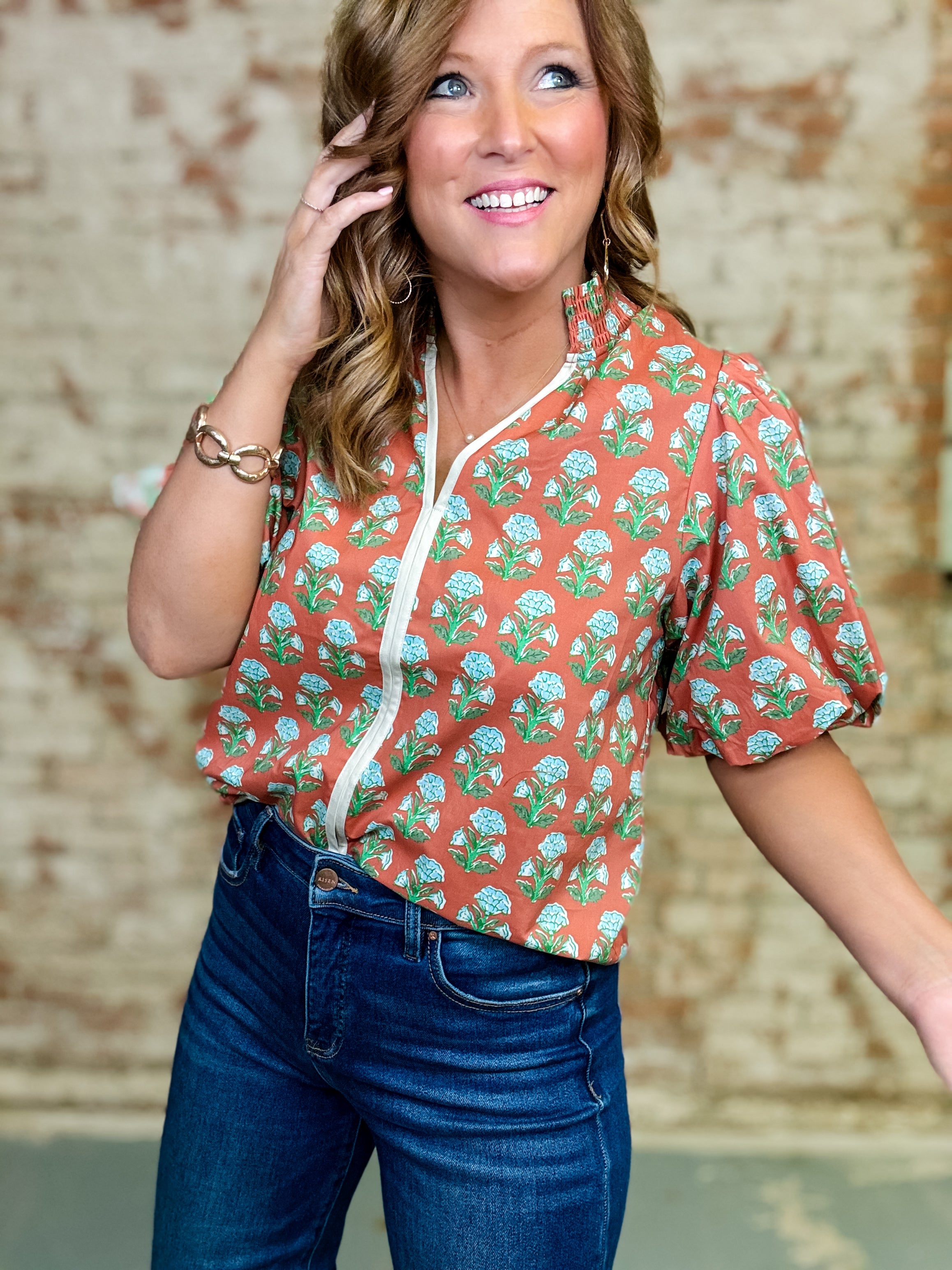 THML Remington Floral Top