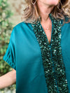 Randie Sequin Top